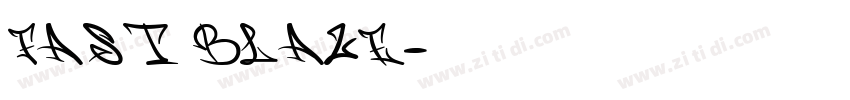 FAST BLAZE字体转换